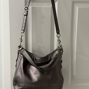 Elegant Metallic coach Shoulder Bag